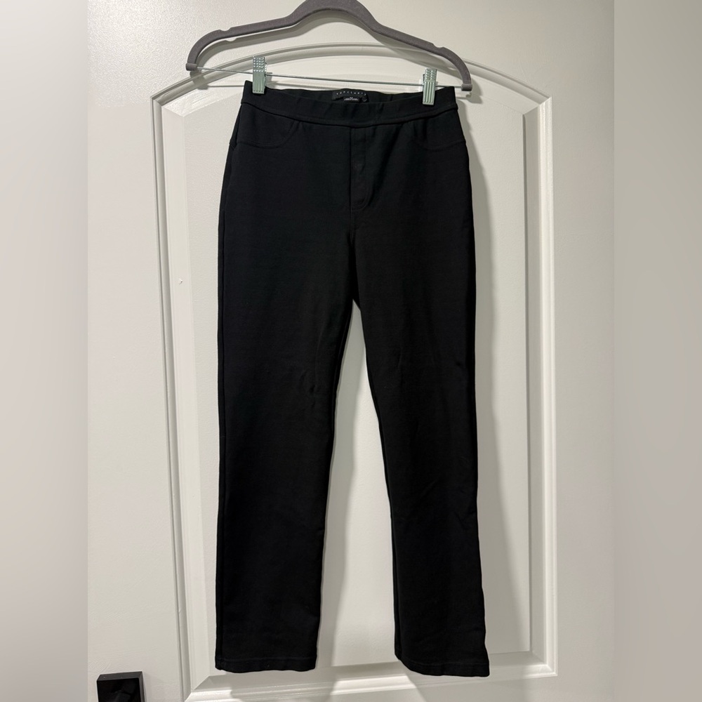 Sanctuary Black Straight-Leg Pants
